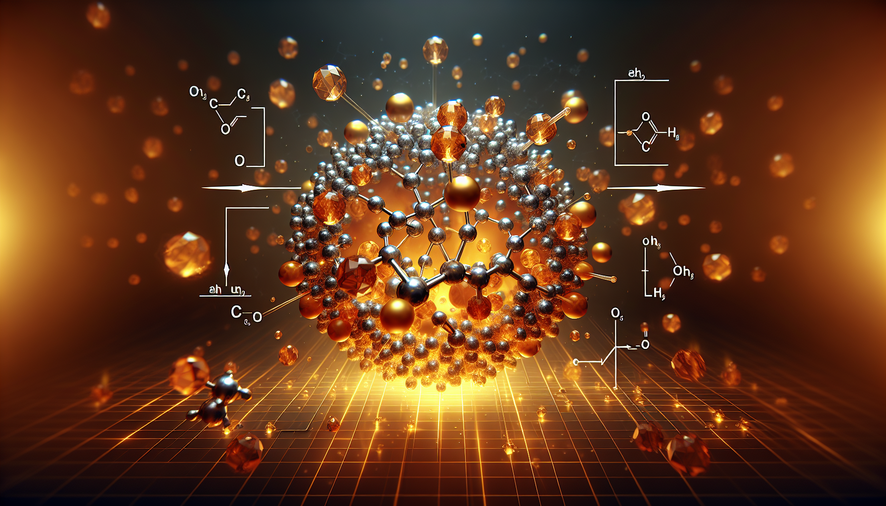 Catalyst Optimization - Surface reaction visualization
